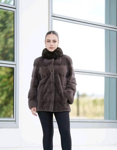 Women real mink fur - real,