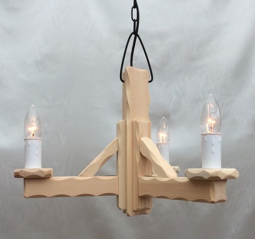 Hand made natural pine rustic - made,