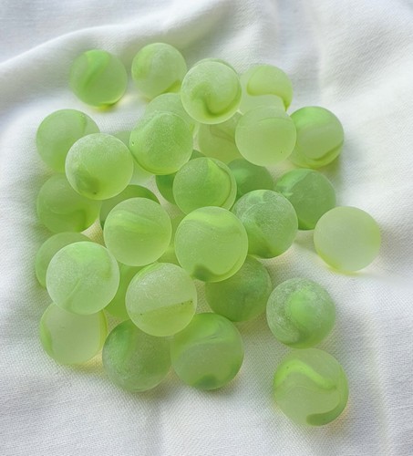 Green frosted rainbow glass - 25,