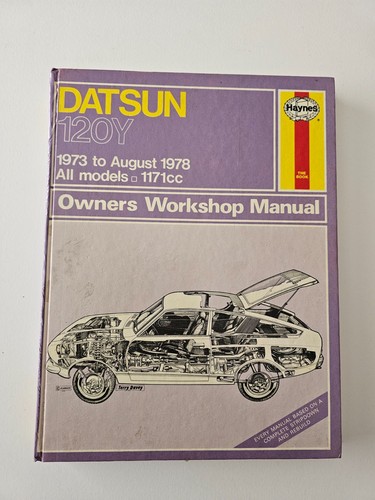 Haynes manual datsun 120y - manual,