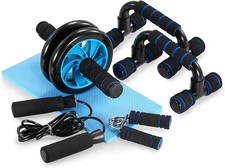 TOMSHOO 6-in-1 Ab Roller Set