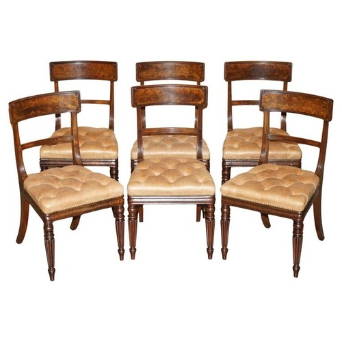 Six fine antique - fine, 1820