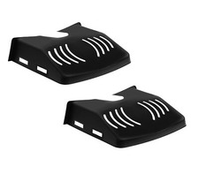 SET OF 2 DRAIN COVERS -  LEAF GAURD - PROTECTOR - GUTTER - GALLY - OUTDOOR
