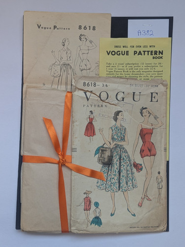 Vintage vogue 8618 50s - vogue, 8618,