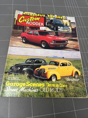 Vintage car magazine custom - vintage,