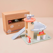 Wooden Car Garage - Just Bee