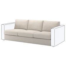 Ikea FINNALA sofa cover 3-seat, Tallmyra beige 704.548.46