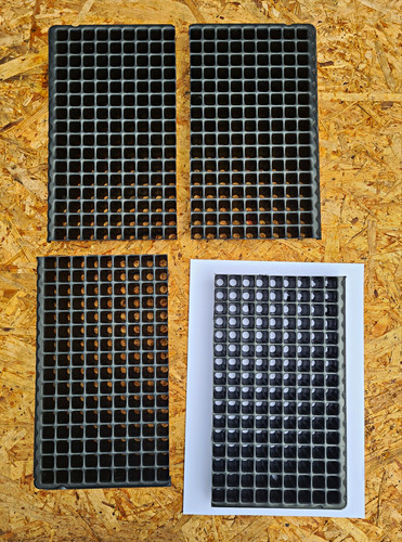 Rigid plastic 144 cell - rigid,