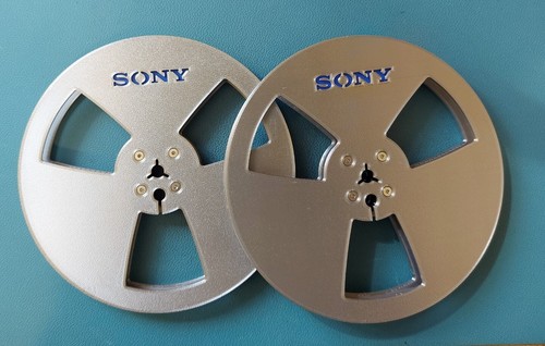 Sony tape spools - spools, 7"