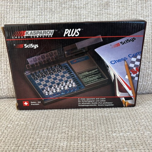 Kasparov plus chess computer - plus,