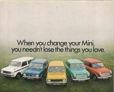 BL Mini 1970-71 UK Market