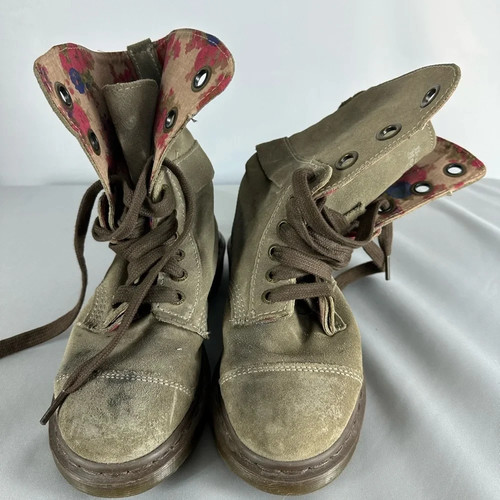 Martens suede fold down - dr.,