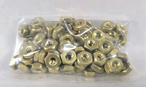 Solid brass machine - (100), 8-32