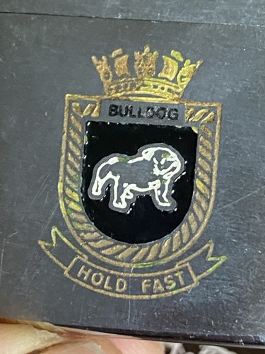 Hms bulldog zippo lighter - zippo, 1978