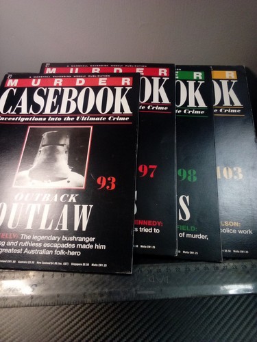 Bundle murder casebook - murder,