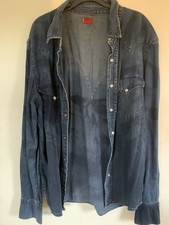 Levi's Men's Blue Cotton Denim