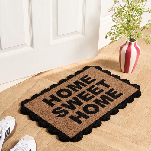 Ohs scallop edge doormat - scallop,