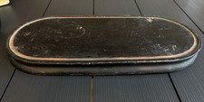 Antique Oval Wooden Base for