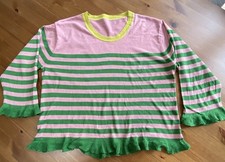 Orla Kiely Pink Green Striped