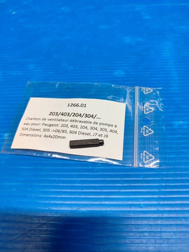 Fan clutch for water - for, pump
