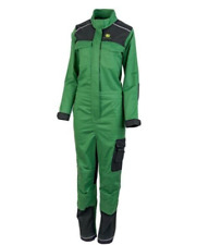 John Deere Women's Overalls  Green Operator Style MCS1001009 Heavy Duty
