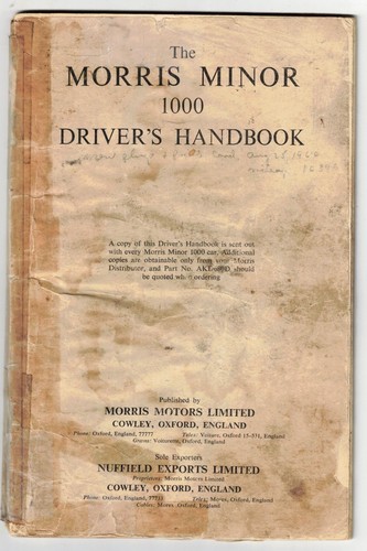 The morris minor 1000 - the,