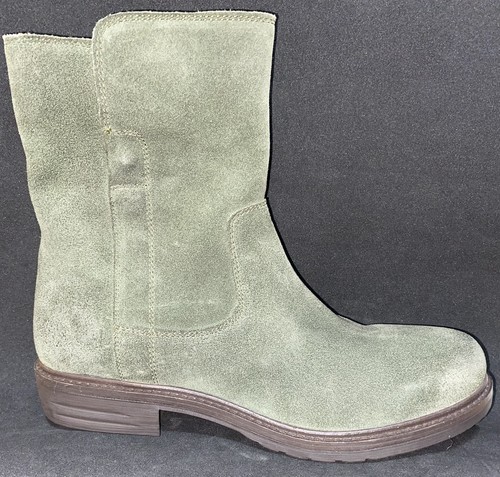 Celtic green khaki suede - &,