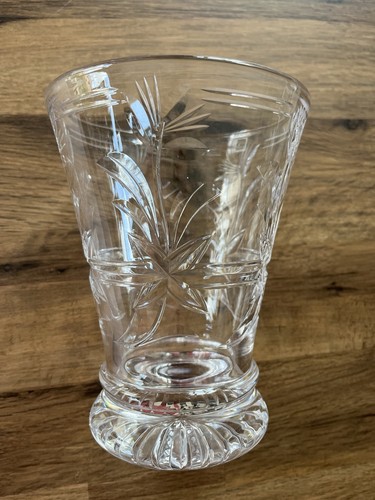 Stuart cut glass - cut, 18cm