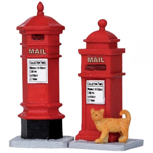 Lemax victorian mailboxes - lemax,