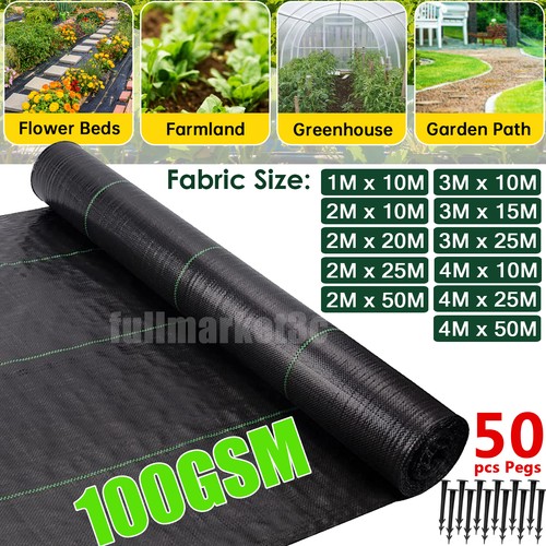 Heavy duty weed control fabric - control,