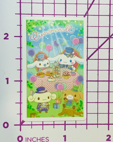 Cinnamoroll tea time poster - cinnamoroll,