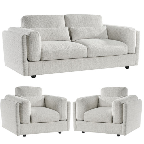 Bali piece sofa suite - 3, fabric