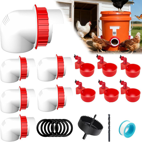 Port diy chicken feeder - feeder, and