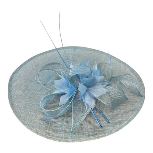 Large flower feather hatinator - large,