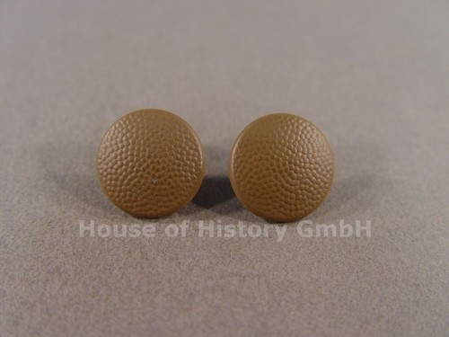 151521 two brown buttons - two,