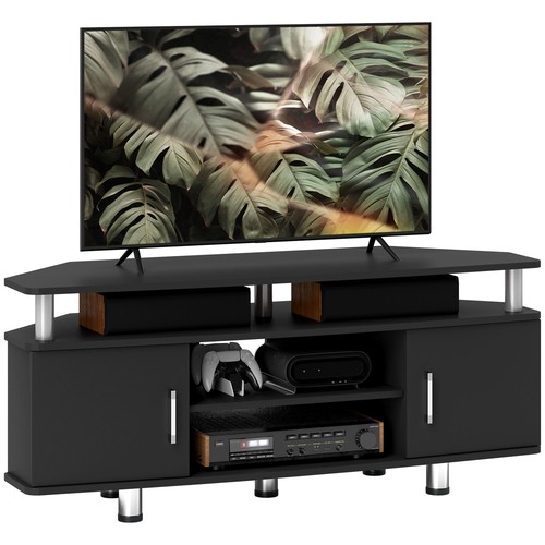 Homcom unit cabinet with - tv,