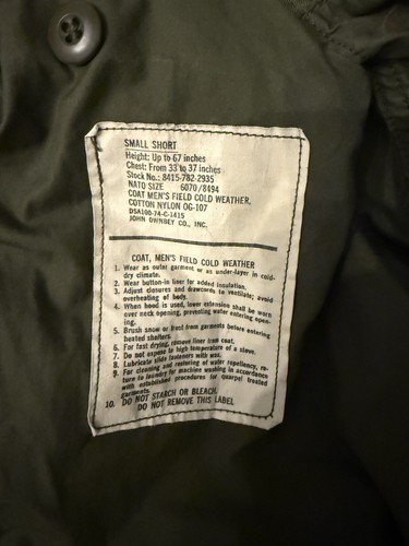 Vintage army jacket men - us, men’s