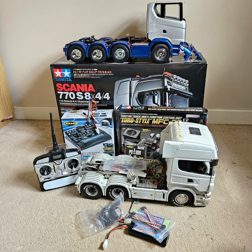 Tamiya scania 770 8x4 1 - 770, s