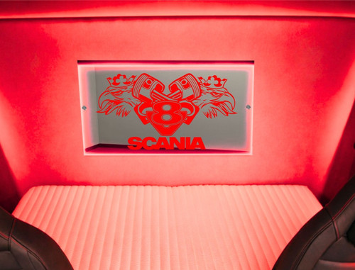 Scania rgb led - led, sign