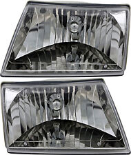 For 2001-2010 Mazda B2300 B2500 B3000 B4000 Headlight Halogen Set Pair