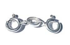 925 Sterling Silver 4mm Belcher Necklace Necklet  Extender Safety Chain