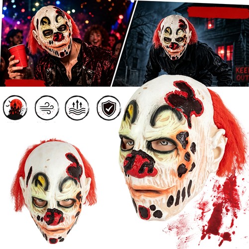 Latex halloween mask - mask, scary