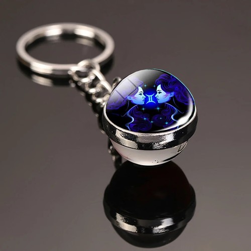 Zodiac constellation keyring - zodiac,