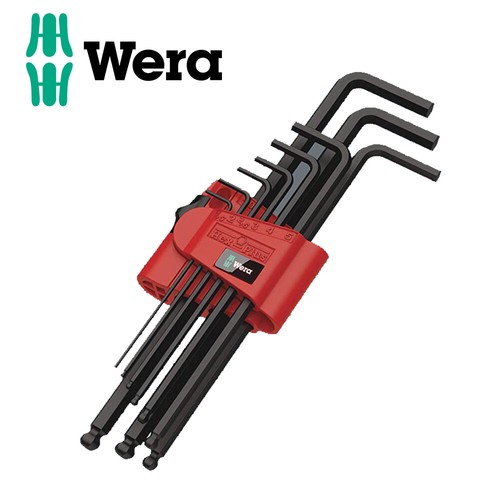 Wera piece ball end metric - end,
