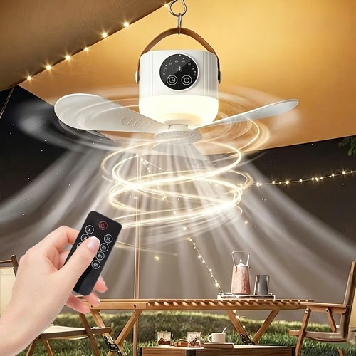 Portable ceiling fan camping - ceiling,