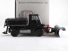 Busch 50933 Mercedes-Benz Unimog U 430 (2013) "Winter Service" 1:87/H0 New/Original Packaging