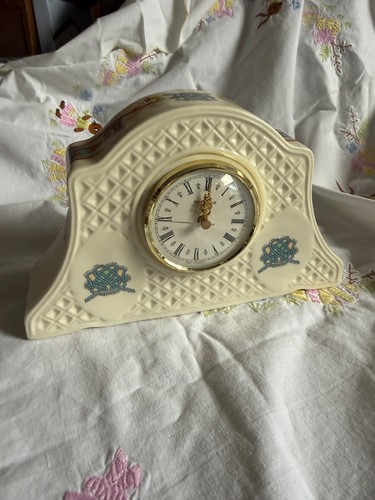 Donegal china mantel clock - china,