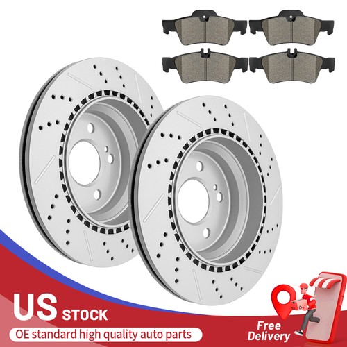 Rear brake rotors ceramic pads - ceramic,