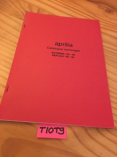 Aprilia parts list - parts, rs125