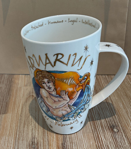 Dunoon aquarius zodiac bone - aquarius,